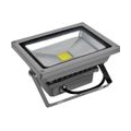 Greenmigo 20W LED Fluter Strahler Gartenlampe Kaltweiß Licht mit Silbergrau Aluminium Gehäuse Wasserdicht IP65 85-265V