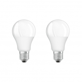 More about Osram LED E27 8.5W 806LM 2PACK LED-Lampe, Birnenform, Sockel E27, 8,5 Watt, Neutralweiß, 4000 K, Energieeffizienzklasse A+