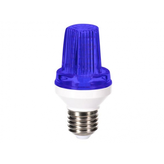 LED lighting MINI LED-STROBOSKOP-BLITZER - E27-FASSUNG - 3 W - BLAU