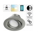 Hama WLAN LED-Einbauspot, 5W, ohne Hub, Satin-Nickel