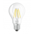 OSRAM Dimmbare Filament LED Lampe mit E27 Sockel, Kaltweiss (4000K), klassische Birnenform, 12W, Ersatz für 100W-Glühbirne, klar