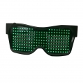 Bluetooth LED Brillen APP Control Für Raves Fun Flashing Display Text Grün Farbe Grün