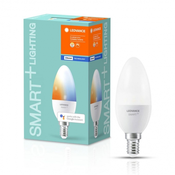 Ledvance SMART+ Bluetooth LED Leuchtmittel E14 B38 5W 470lm 2700 bis 6500K