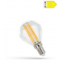 LED Filament E14 G45 Tropfen Klar 6W ＝ 62 Watt 850lm 300° Retro Warmweiß 2700K