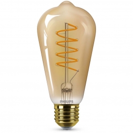 More about Philips LED Lampe ersetzt 25W, E27 Edisonform ST64, gold, warmweiß, 250 Lumen, dimmbar, 1er Pack [Energieklasse A]