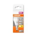 OSRAM LED STAR CLASSIC P 25 BOX K Warmweiß SMD Matt E14 Tropfen