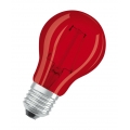 OSRAM Standard LED-Lampe rotes dekoratives Glas - 2,5 W Äquivalent 15 E27 - Warmweiß