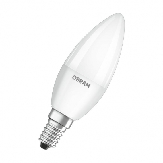 OSRAM LED STAR CLASSIC B 25 BOX K Warmweiß SMD Matt E14 Kerze