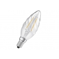 OSRAM LED-Glühbirne verdrilltes flammklares Filament - 2,5 W Äquivalent 25 W E14 - Warmweiß