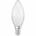 OSRAM LED gefrostete Flammenlampe mit Heizkörper - 5,4 W äquivalent 40 W E14 - Warmweiß