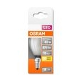 OSRAM Sphärische Milchglas-LED-Lampe - 4 W ＝ 40 W - E14 - Warmweiß