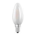 OSRAM LED Flame Milchglaslampe - 4W Äquivalent 40W E14 - Warmweiß