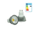 ECD Germany 5er Pack GU10 LED Spot 4W - AC 220-240V - 243 Lumen - 60° Abstrahlwinkel - Neutralweiß 4000K - ersetzt 20W Halogen -