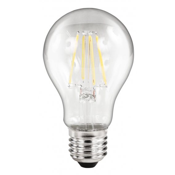 LED Filament Glühlampe McShine "Filed", E27, 4W, 440 lm, warmweiß, step-dimmbar