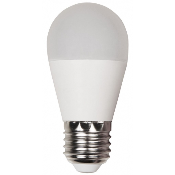 LED Tropfenlampe McShine, E27, 8W, 600lm, 160°, 3000K, warmweiß, Ø45x88mm