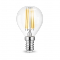 3x E14 Sockel | LED Leuchtmittel |  Filament | Kugel |  P45 |  4 Watt | 400 Lumen | Lampe | Leuchte |  Birne | Licht | warmweiß 