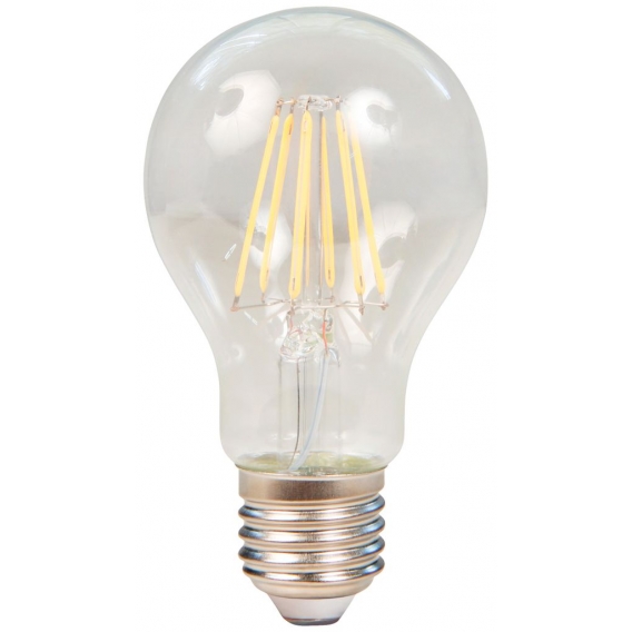 LED Filament Glühlampe McShine "Filed", E27, 7W, 800 lm, warmweiß, dimmbar, klar