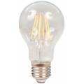 LED Filament Glühlampe McShine "Filed", E27, 7W, 800 lm, warmweiß, dimmbar, klar