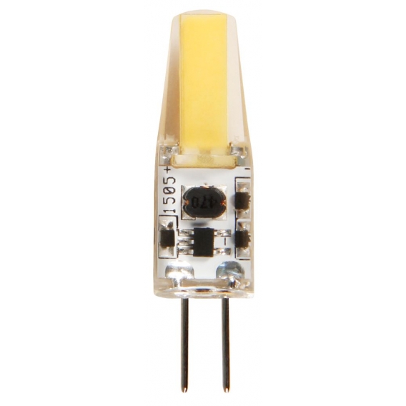 LED-Stiftsockellampe McShine "Silicia COB", G4, 12V, 1,5W, 200 lm, neutralweiß