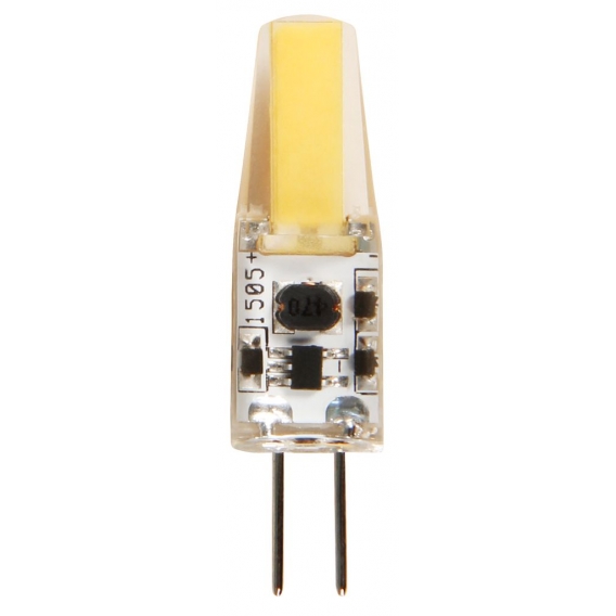 LED-Stiftsockellampe McShine "Silicia COB", G4, 12V, 1,5W, 200 lm, warmweiß