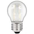 LED Filament Tropfenlampe McShine "Filed", E27, 2W, 200Lm, warmweiß, klar