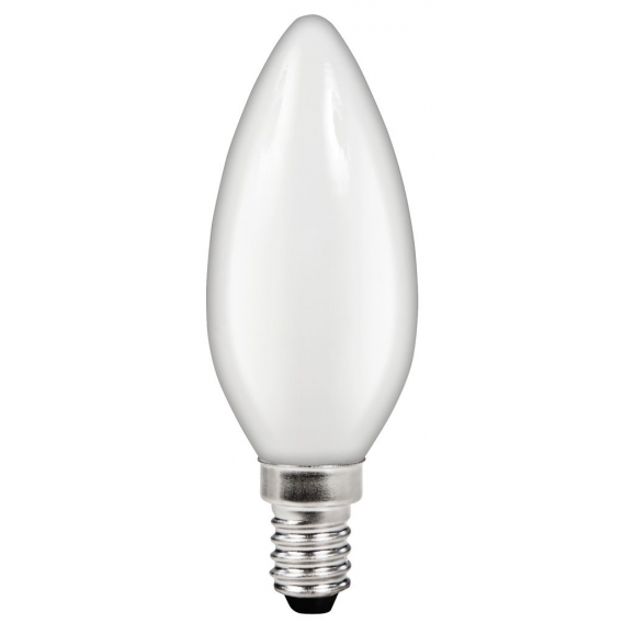 LED Filament Kerzenlampe McShine "Filed", E14, 2W, 180 lm, warmweiß, matt