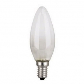 More about S+H Kerzenlampe 35x100mm E14 130 Volt 25 Watt matt