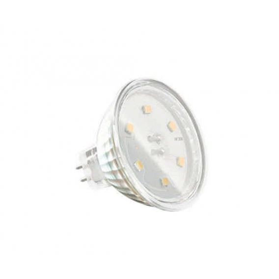 HEITRONIC - LED Leuchtmittel MR16 GU5,3, 12V, 5W, warmweiß, 400lm, 100 Grad 5 Watt GU5.3 Warmweiss 3000 Kelvin