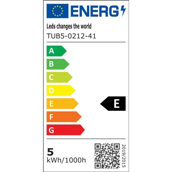 LED-Röhre T5 6 Watt 840 EVG G5 drehbar 140 Grad für Not- und Hinweisleuchten ersetzt 6 Watt 212mm TUB5