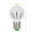 2x E27 3W＝20W LED Lampe Glühbirne RGB 220-240V Energiesparlampe Fernbedienung