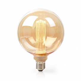 More about Nedis LED-Filament-Lampe E27 | G125 | 3.5 W | 120 lm | 1800 K | Mit Gold Amber Finish | Retro Style | Anzahl der Lampen in der V