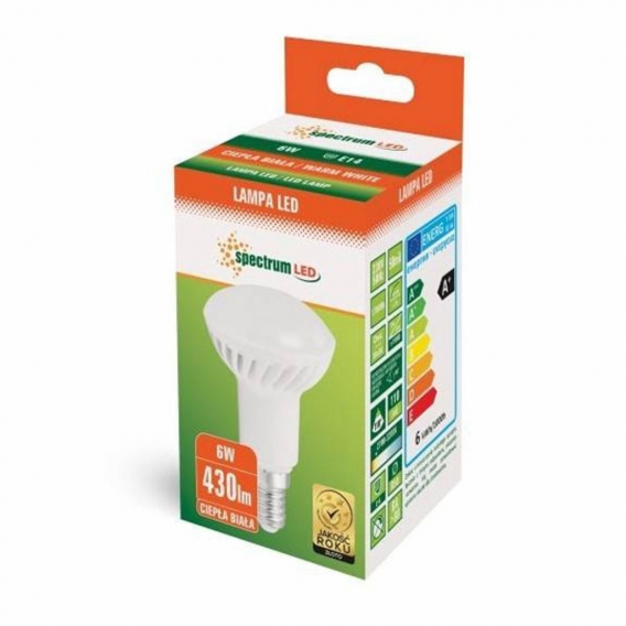 Spectrum LED Leuchtmittel Reflektor R50 6W ＝ 40W E14 matt 430lm warmweiß 2700K 110°