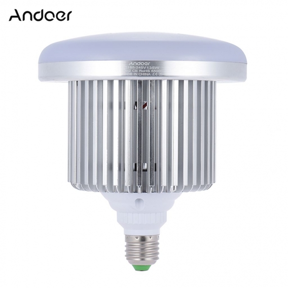 Andoer Fotostudio Fotografie 135W LED-Lampen-Gluehlampe 132 Perlen 5500K E27