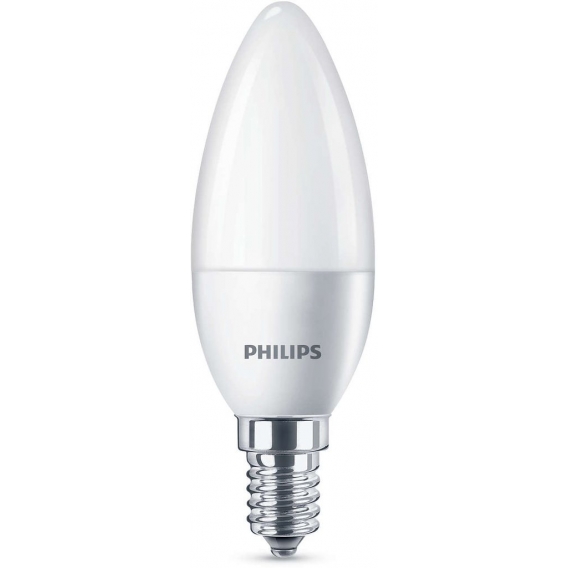 Philips Lampen in Kerzen- und Tropfenform, 5,5 W, 40 W, E14, 470 lm, 15000 h, Warmweiß