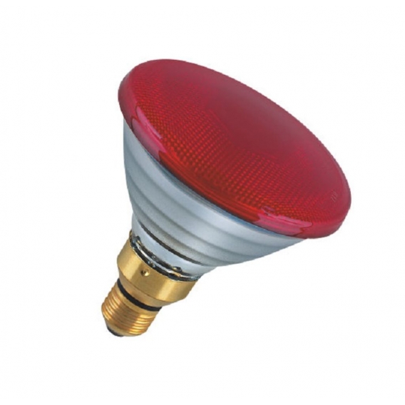 Osram Concentra Halogen Reflektor Color RED Flood PAR38 80W 30° E27