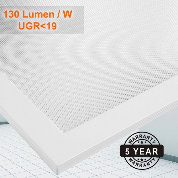 LED Einlegepanel 62x62 38W (W) Warmweiß UGR19 1-10V&Dali