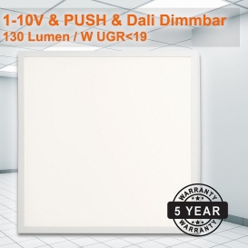 More about LED Einlegepanel 62x62 38W (W) Weiß UGR19 1-10V&Dali