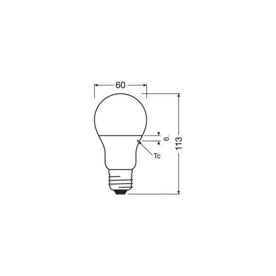 LEDVANCE LED-Lampe FM E27 A60 8,8W F 2700K ewws 806lm Filamentlampe mt dimmbar 220° AC LEDPCLA60D8,8W/827230VFRE2710X1