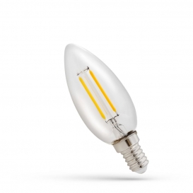 More about Spectrum LED Filament Leuchtmittel Kerze C35 1W E14 klar 120lm 840 neutralweiß 4000K