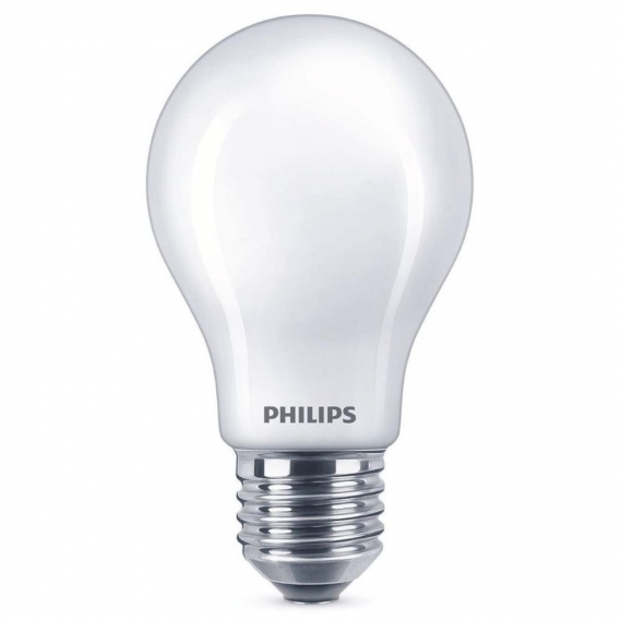 Philips LED Lampe ersetzt 40 W, E27 Standardform A60, weiß, warmweiß, 475 Lumen, dimmbar, 1er Pack