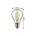 Blulaxa LED-Lampe 47958 A60 Filament, E27, EEK: E, 7 W, 810 lm, 2700 K, dimmbar