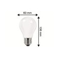 Blulaxa LED-Lampe 48628 A60, E27, EEK: E, 7 W, 810 lm, 4000 K, opal