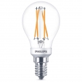 Philips LED Lampe ersetzt 40 W, E14 Tropfenform P45, klar, warmweiß, 475 Lumen, dimmbar, 1er Pack