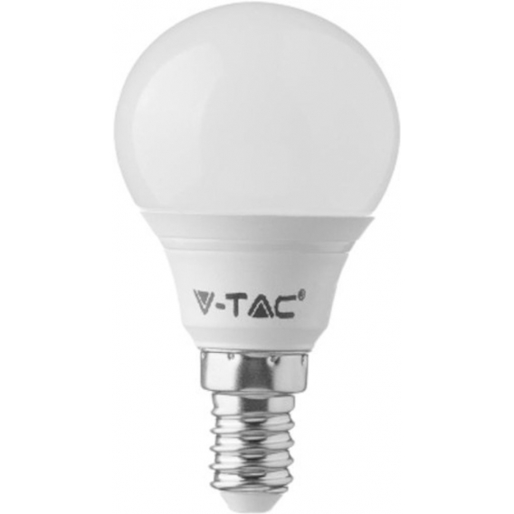 V-TAC lED-Lampe VT-225 E14 4,5W 4000K 470lm IP20 weiß