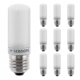 More about 10x LED Lampen E27 4W warmweiss RA97 flimmerfrei LED Leuchtmittel Kolben SEBSON