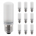 10x LED Lampen E27 4W warmweiss RA97 flimmerfrei LED Leuchtmittel Kolben SEBSON