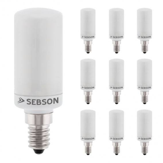 10x LED Lampen E14 4W warmweiss RA97 flimmerfrei Leuchtmittel Cornlight SEBSON