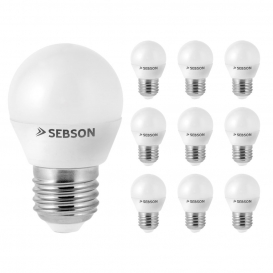 More about 10x LED Lampen E27 6W warmweiss RA97 flimmerfrei LED Leuchtmittel Birne SEBSON