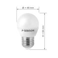 10x LED Lampen E27 6W warmweiss RA97 flimmerfrei LED Leuchtmittel Birne SEBSON