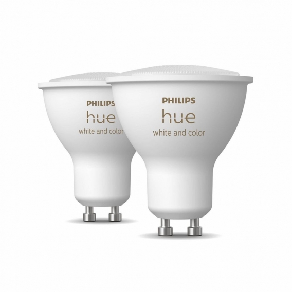 Philips Hue Bluetooth White & Color Ambiance LED GU10 4,3W 230lm Doppelpack